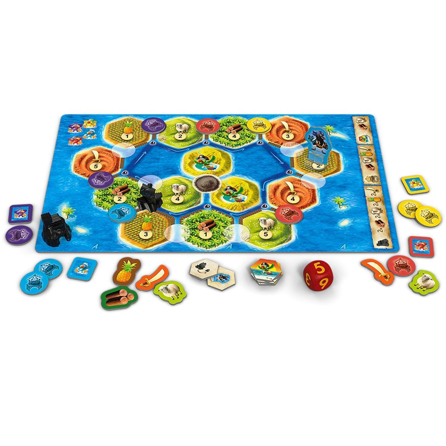 Bild: 4002051711474 | CATAN Junior Mitbringspiel | 2 - 4 Spieler | Klaus Teuber (u. a.)