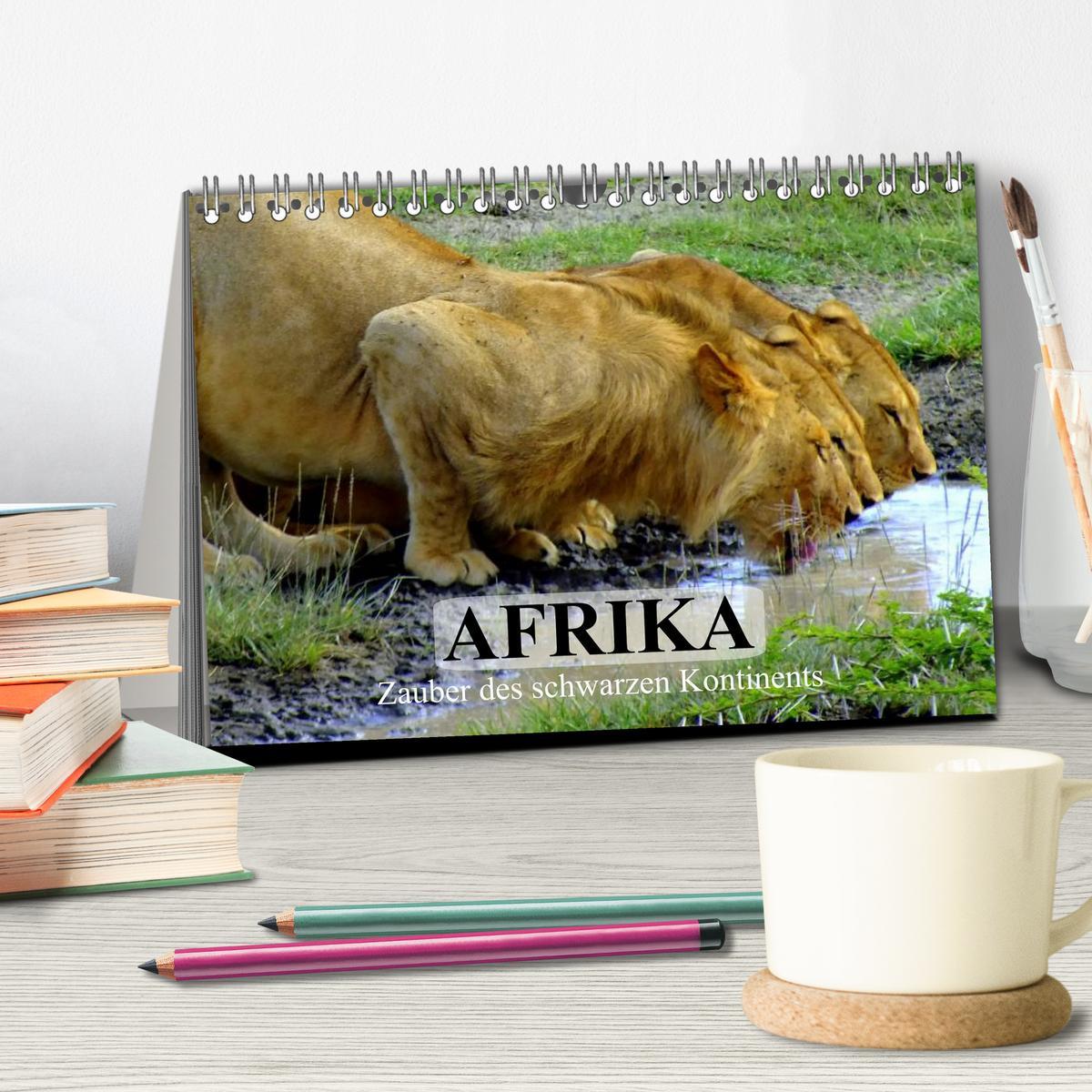 Bild: 9783435742295 | Afrika. Zauber des schwarzen Kontinents (Tischkalender 2025 DIN A5...