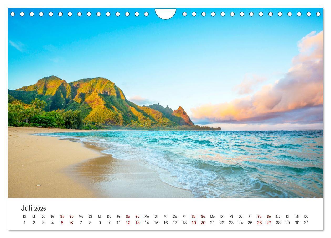 Bild: 9783383918223 | Hawaii Traumziel (Wandkalender 2025 DIN A4 quer), CALVENDO...