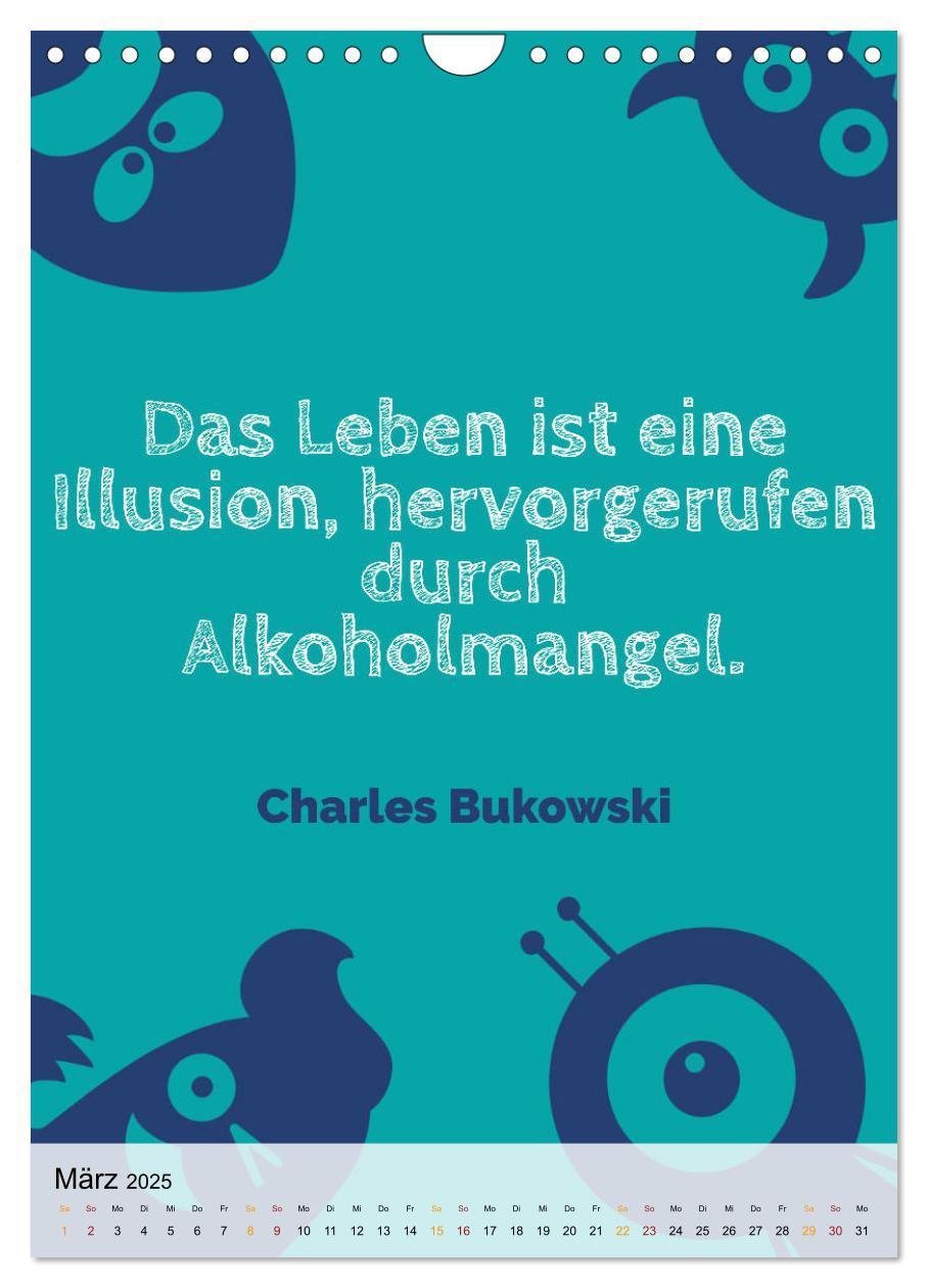 Bild: 9783435948307 | Dichter als Goethe - Der literarische Alkohol-Kalender...