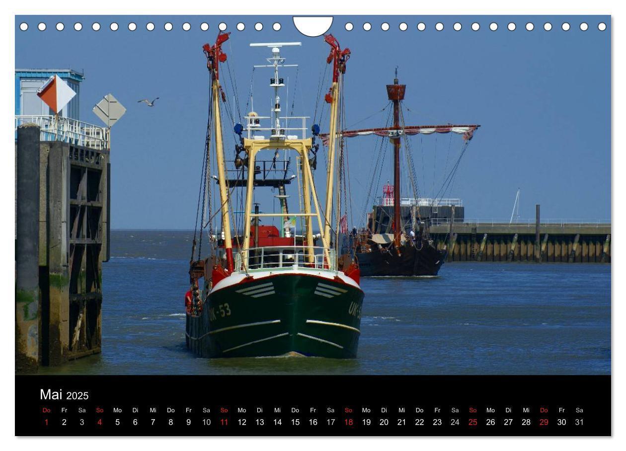 Bild: 9783435765393 | Cuxhaven an der Nordsee (Wandkalender 2025 DIN A4 quer), CALVENDO...