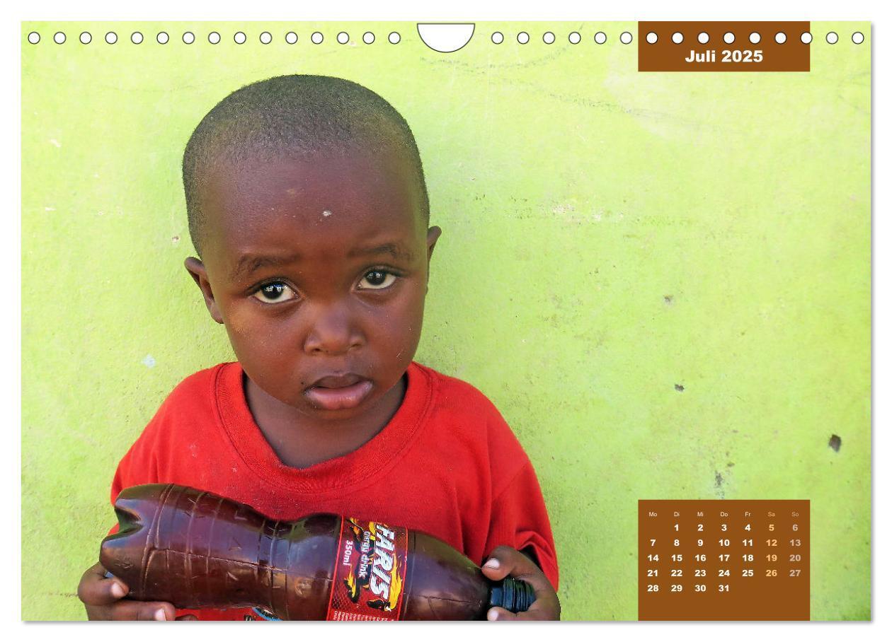 Bild: 9783383852282 | Kinderporträts aus Afrika (Wandkalender 2025 DIN A4 quer), CALVENDO...