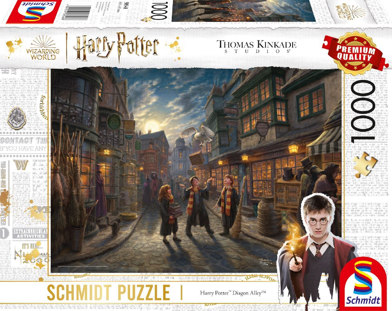 Cover: 4001504585488 | Wizarding World, Harry Potter, Diagon Alley | Spiel | Schachtel | 2024