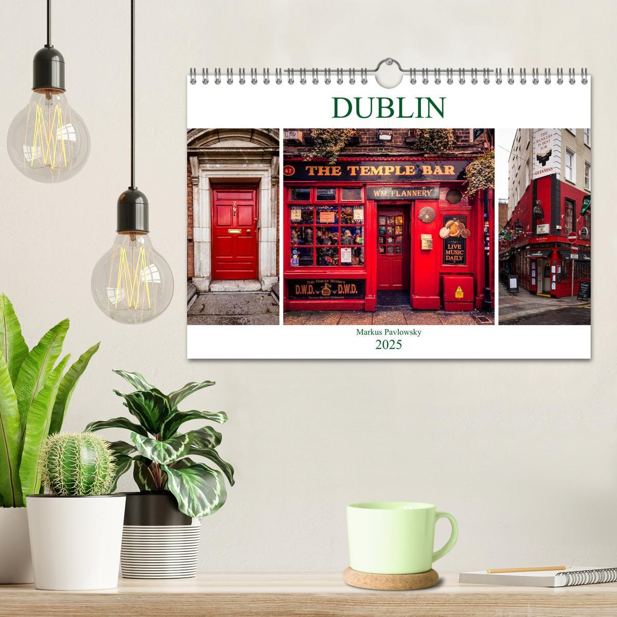 Bild: 9783435407620 | Dublin (Wandkalender 2025 DIN A4 quer), CALVENDO Monatskalender | 2025