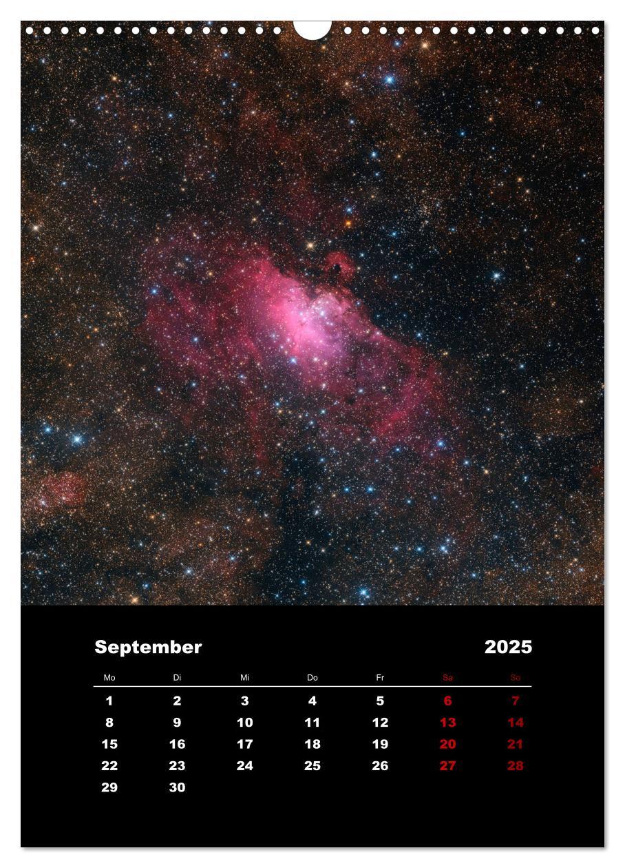 Bild: 9783435981168 | Das Universum (Wandkalender 2025 DIN A3 hoch), CALVENDO Monatskalender