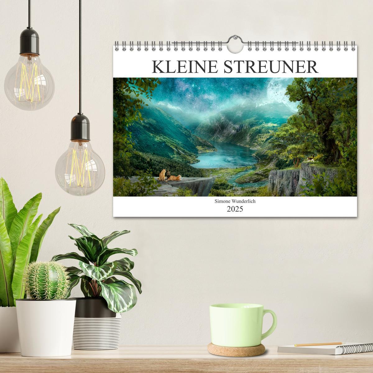 Bild: 9783435090976 | Kleine Streuner (Wandkalender 2025 DIN A4 quer), CALVENDO...