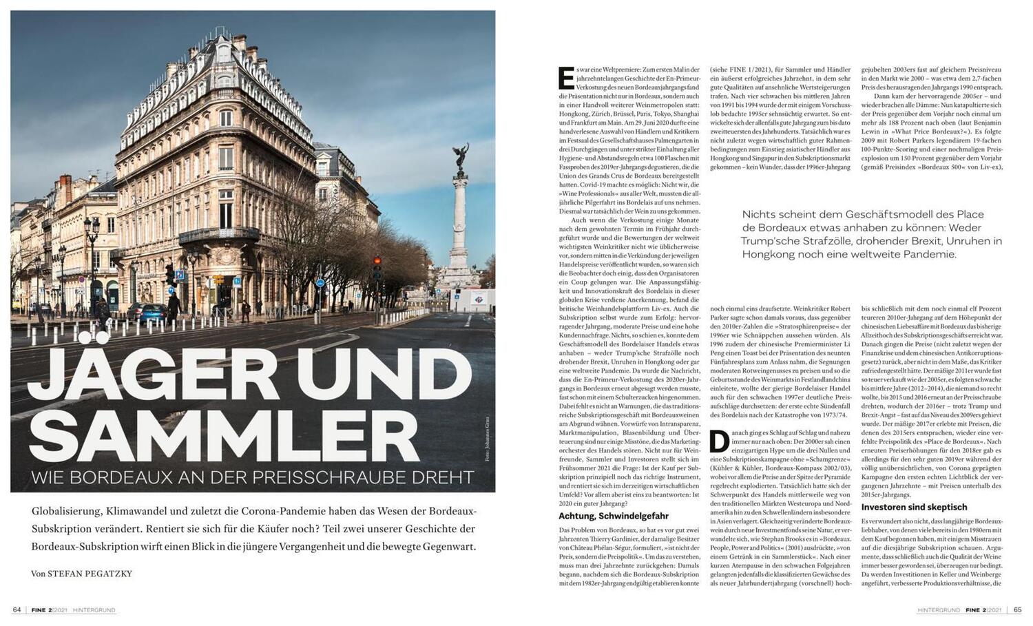 Bild: 9783960331131 | FINE Das Weinmagazin 02/2021 | 53. Ausgabe | Ralf Frenzel (u. a.)