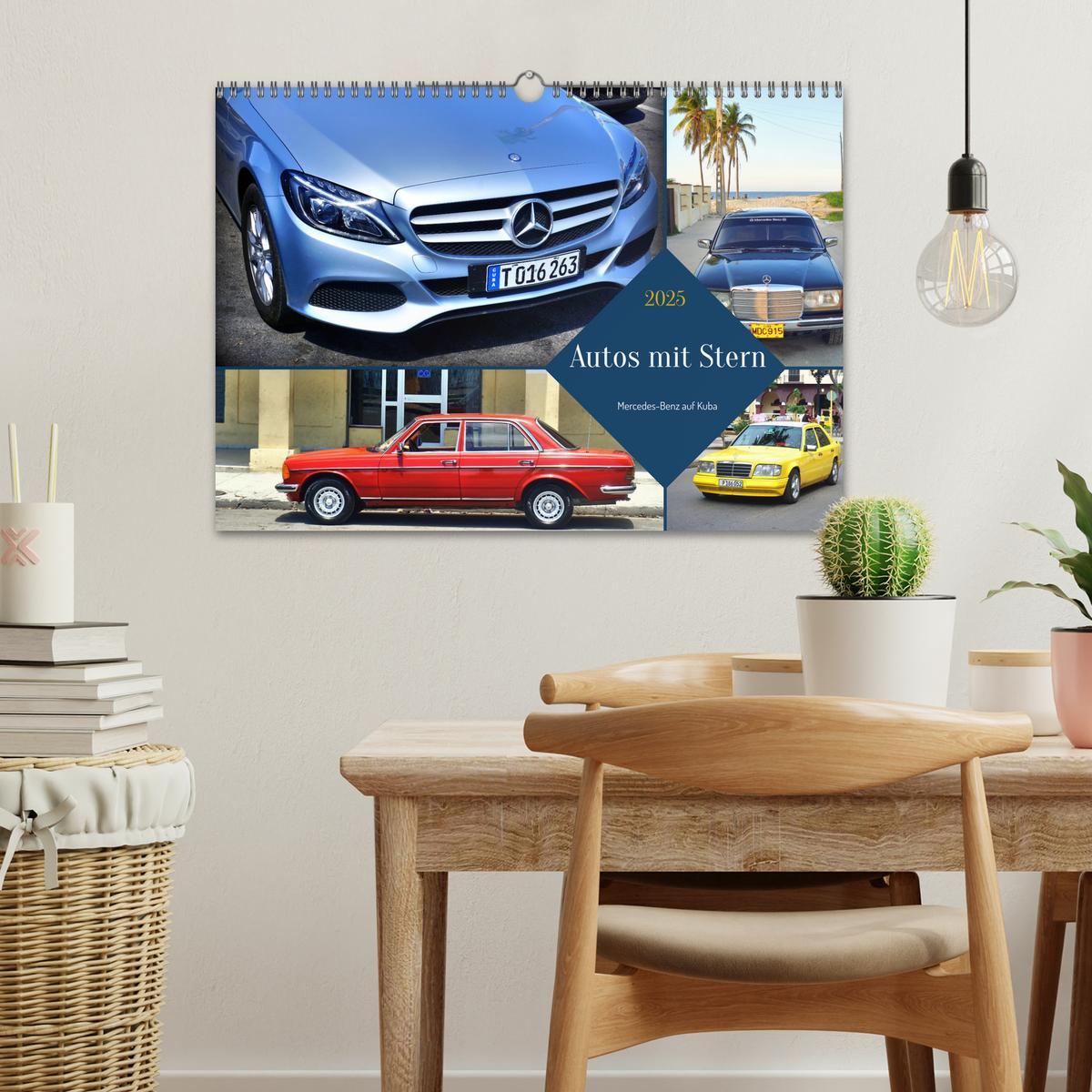 Bild: 9783383955518 | Autos mit Stern - Mercedes-Benz auf Kuba (Wandkalender 2025 DIN A3...