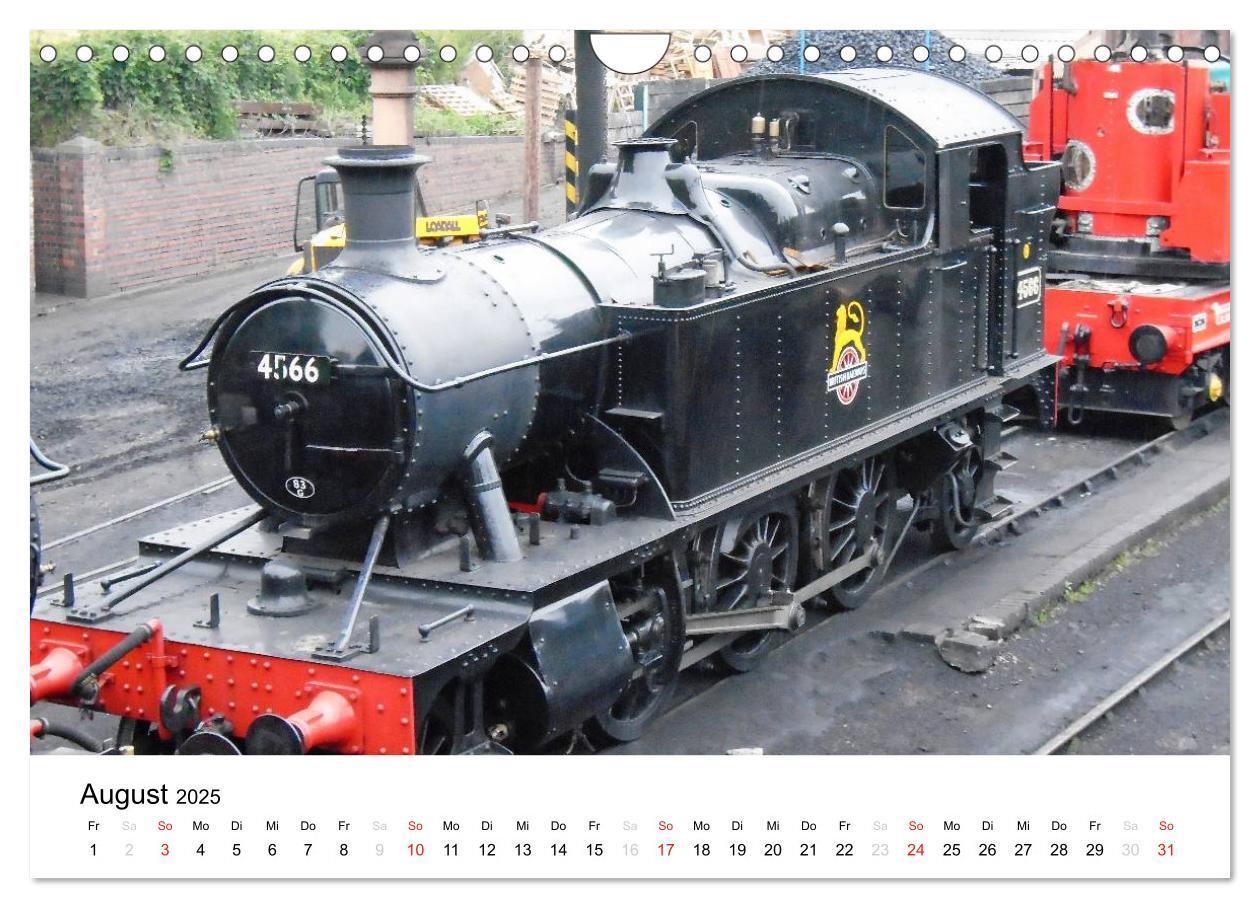 Bild: 9783435668304 | Nostalgische Eisenbahnen Englands (Wandkalender 2025 DIN A4 quer),...