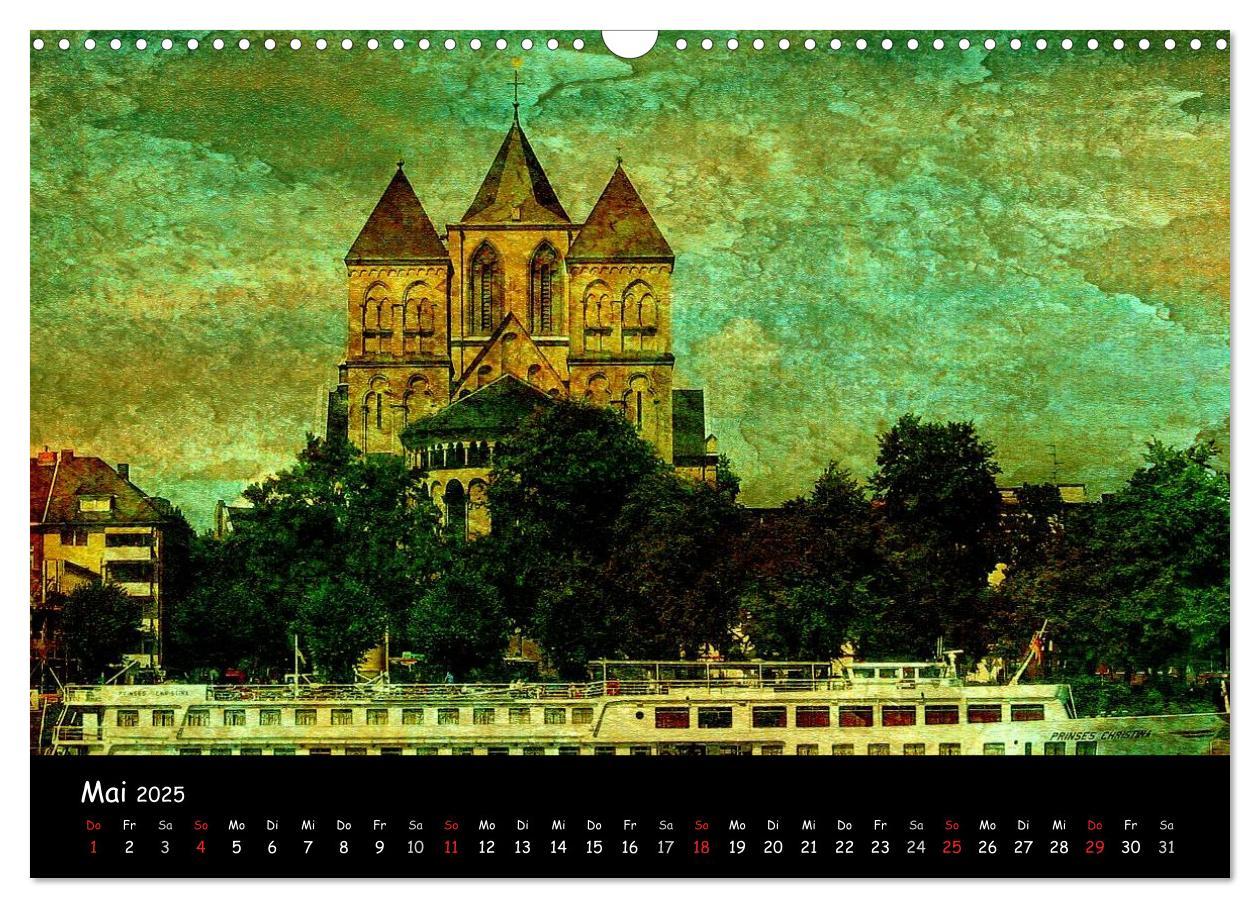 Bild: 9783435839841 | Köln (Wandkalender 2025 DIN A3 quer), CALVENDO Monatskalender | 2025