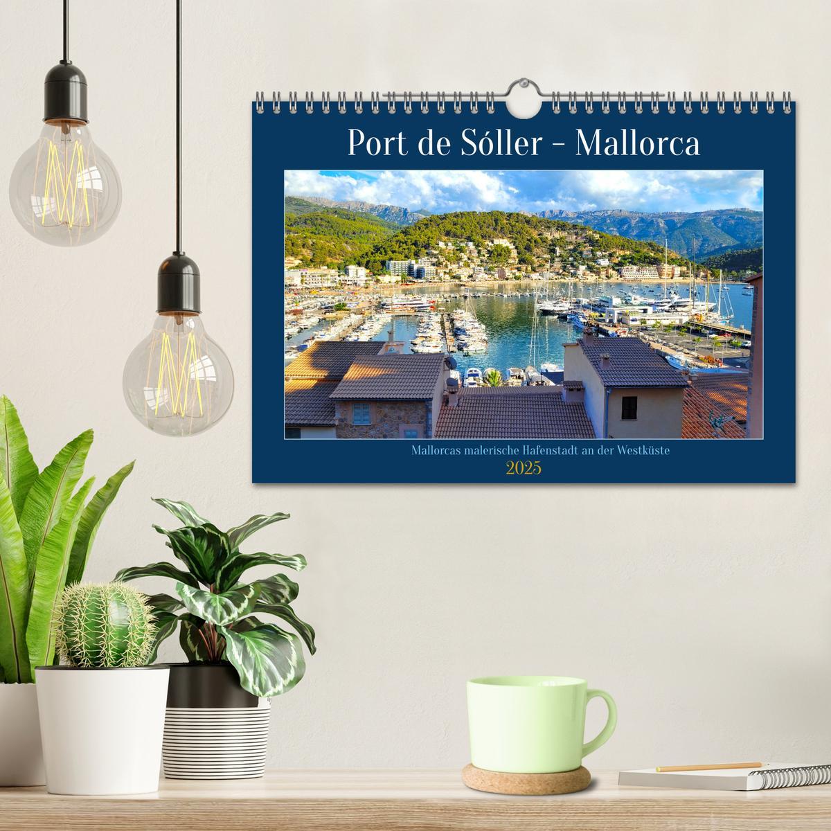 Bild: 9783383868467 | Port de Sóller - Mallorca (Wandkalender 2025 DIN A4 quer), CALVENDO...