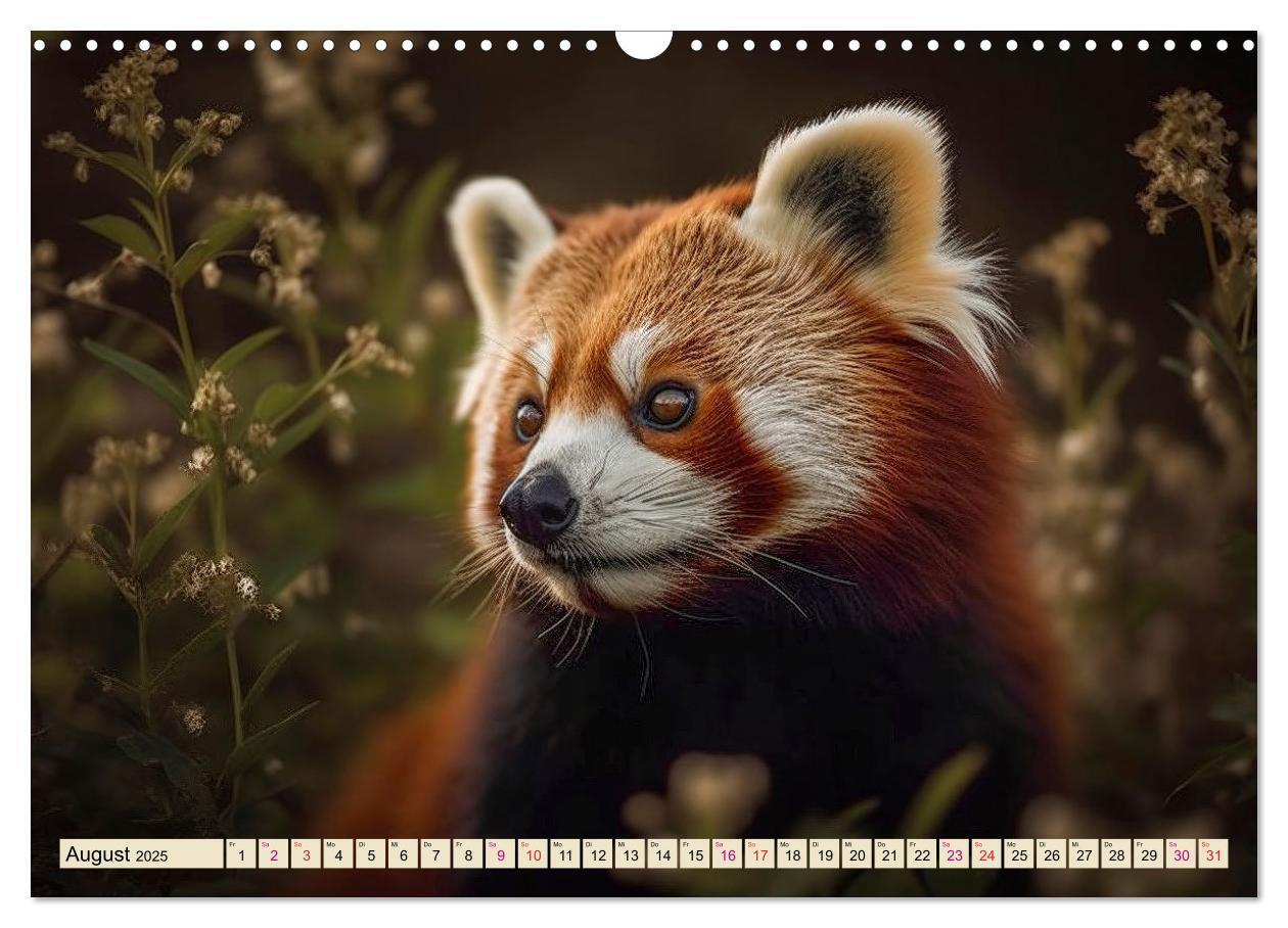 Bild: 9783383905131 | Roter Panda - gefährdeter Katzenbär (Wandkalender 2025 DIN A3...