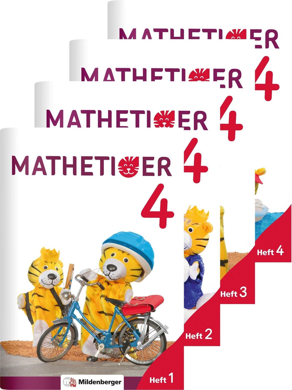 Cover: 9783619456208 | Mathetiger 4 - Jahreszeiten-Hefte · Neubearbeitung | Laubis (u. a.)