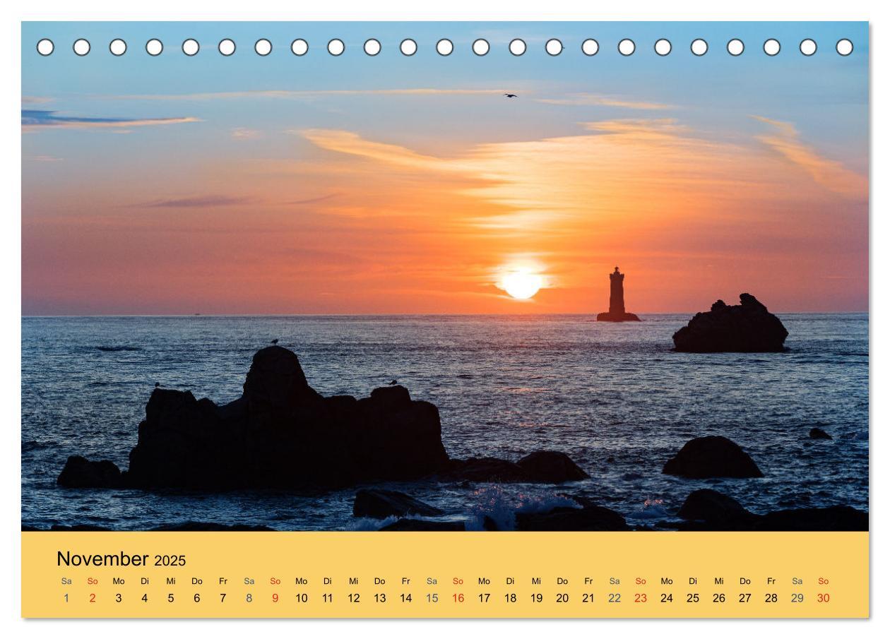 Bild: 9783435747702 | Sonnenuntergänge an der Atlantikküste (Tischkalender 2025 DIN A5...