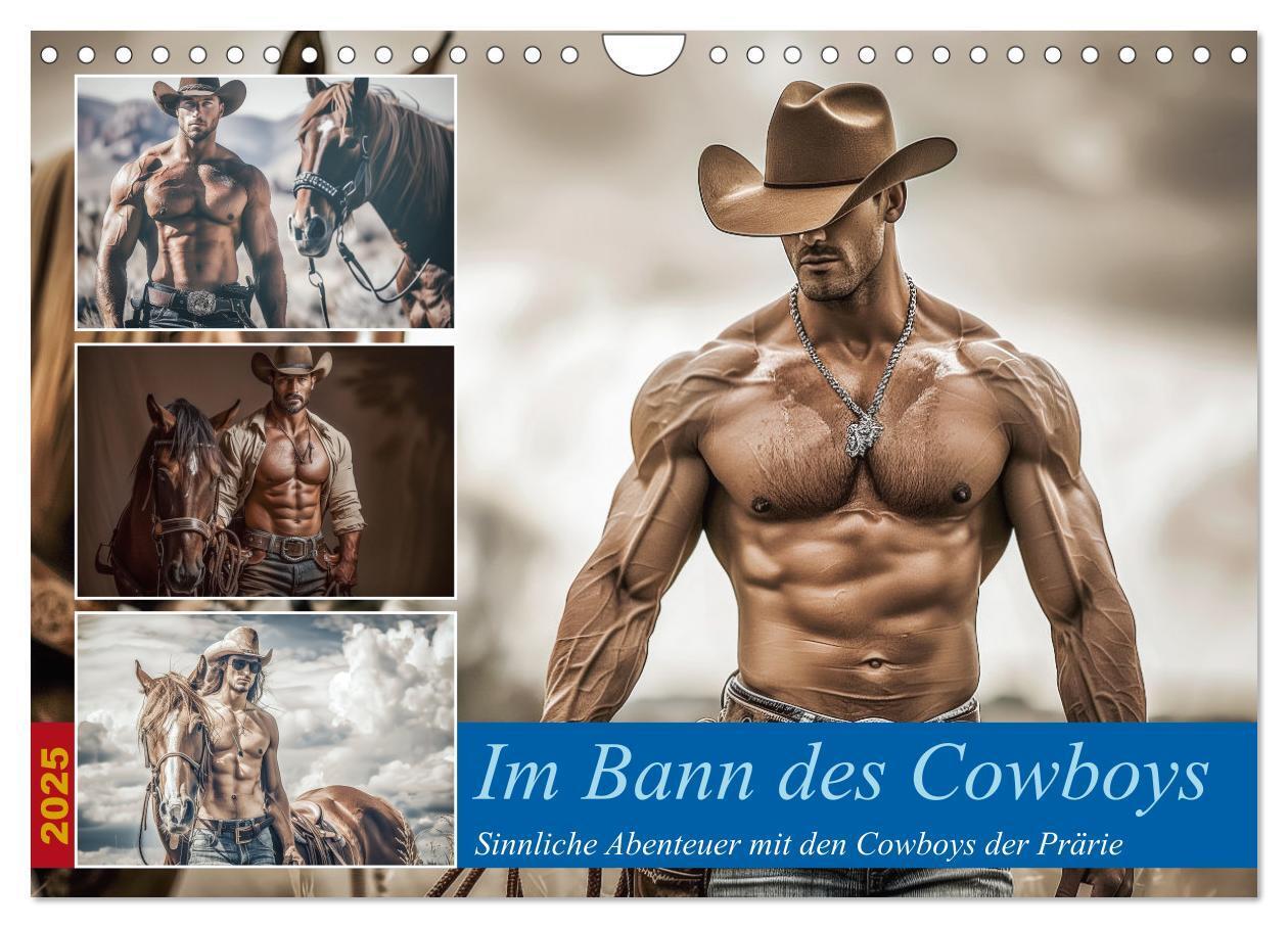 Cover: 9783383788963 | Im Bann des Cowboys (Wandkalender 2025 DIN A4 quer), CALVENDO...