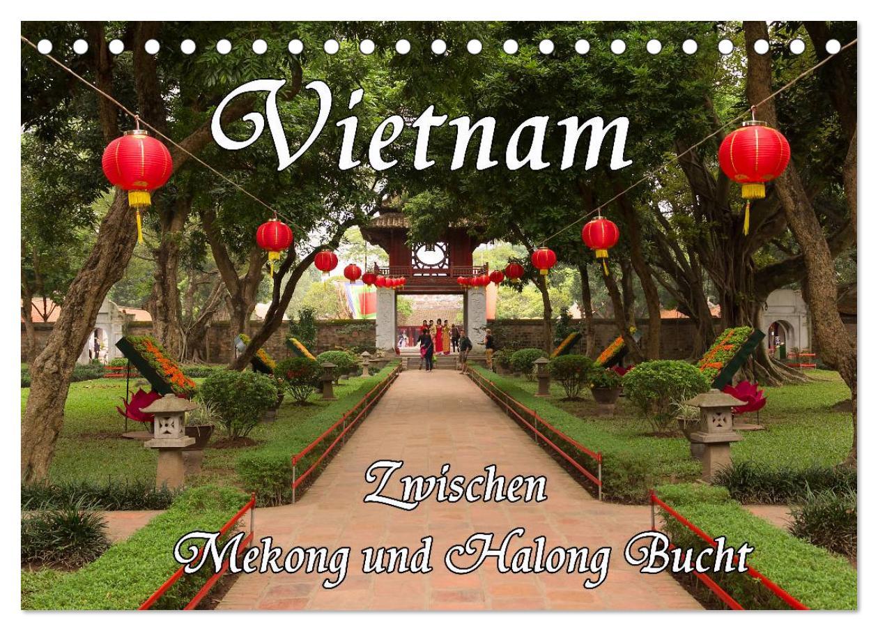 Cover: 9783435729906 | Vietnam - Zwischen Mekong und Halong Bucht (Tischkalender 2025 DIN...