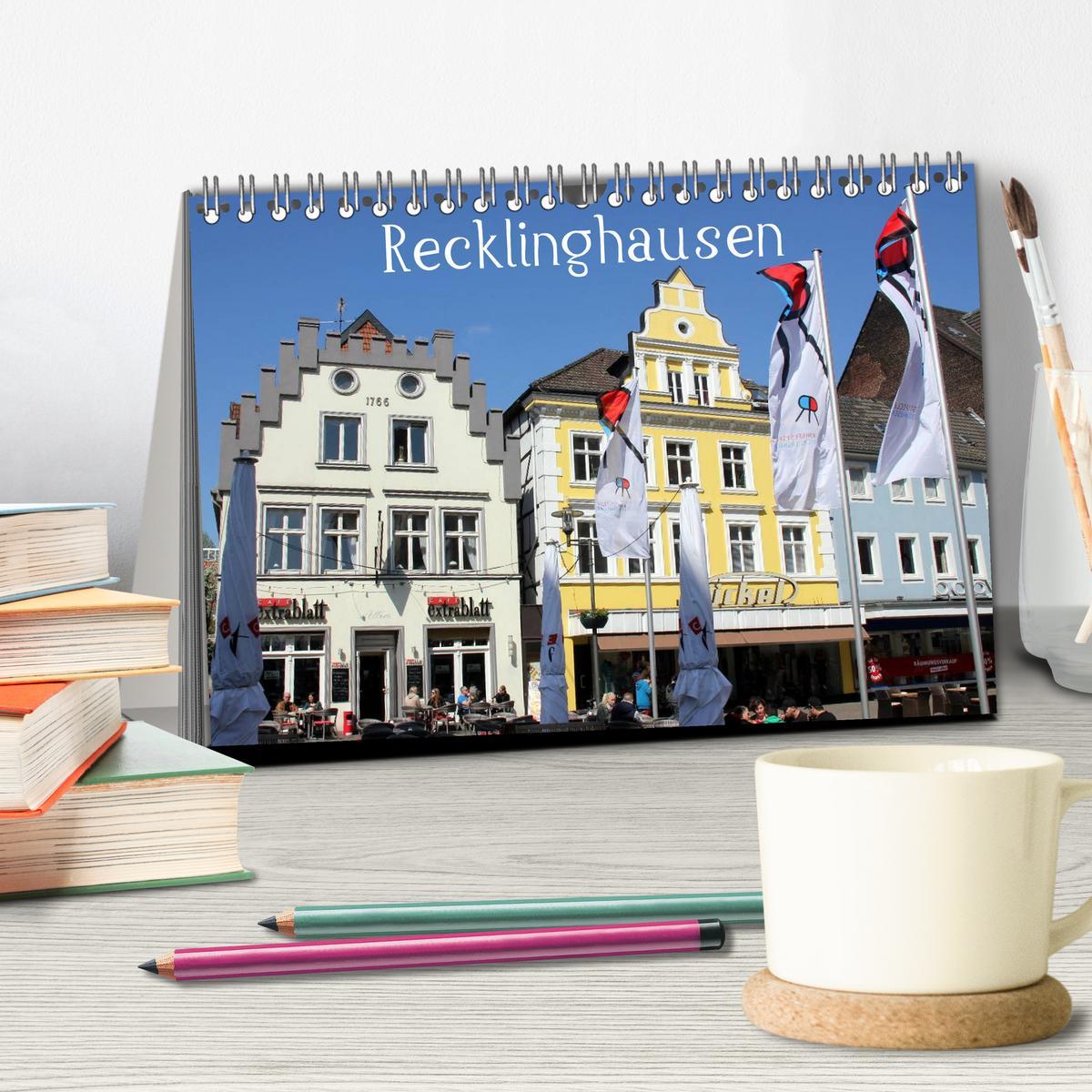 Bild: 9783435707140 | Recklinghausen (Tischkalender 2025 DIN A5 quer), CALVENDO...