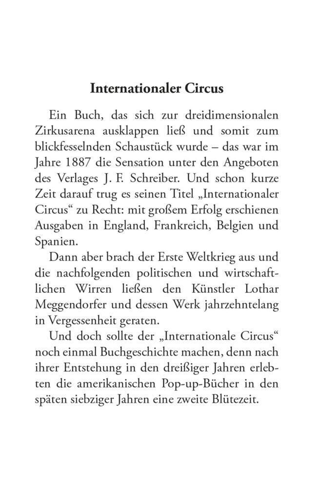 Bild: 9783480203642 | Internationaler Circus | Buch | 2010 | EAN 9783480203642