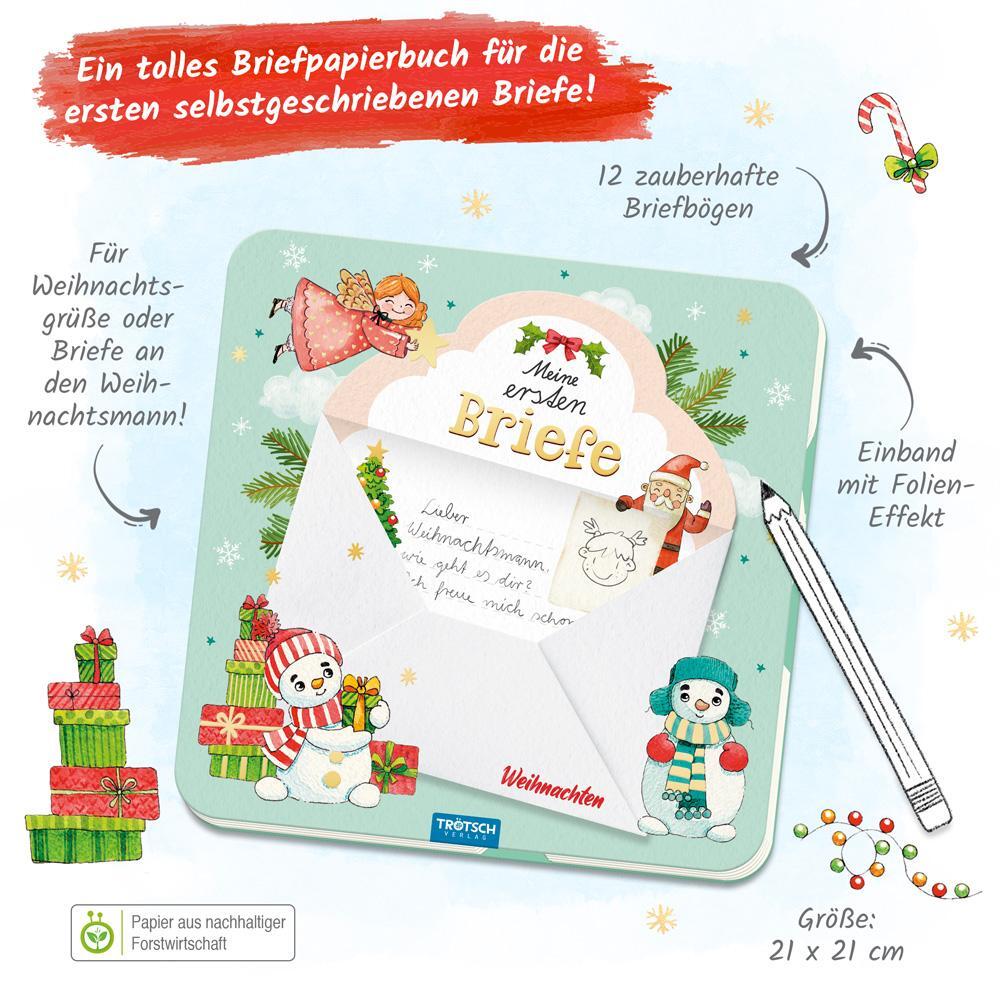 Bild: 4251901505613 | Trötsch Meine ersten Briefe Weihnachten Briefpapierbuch...