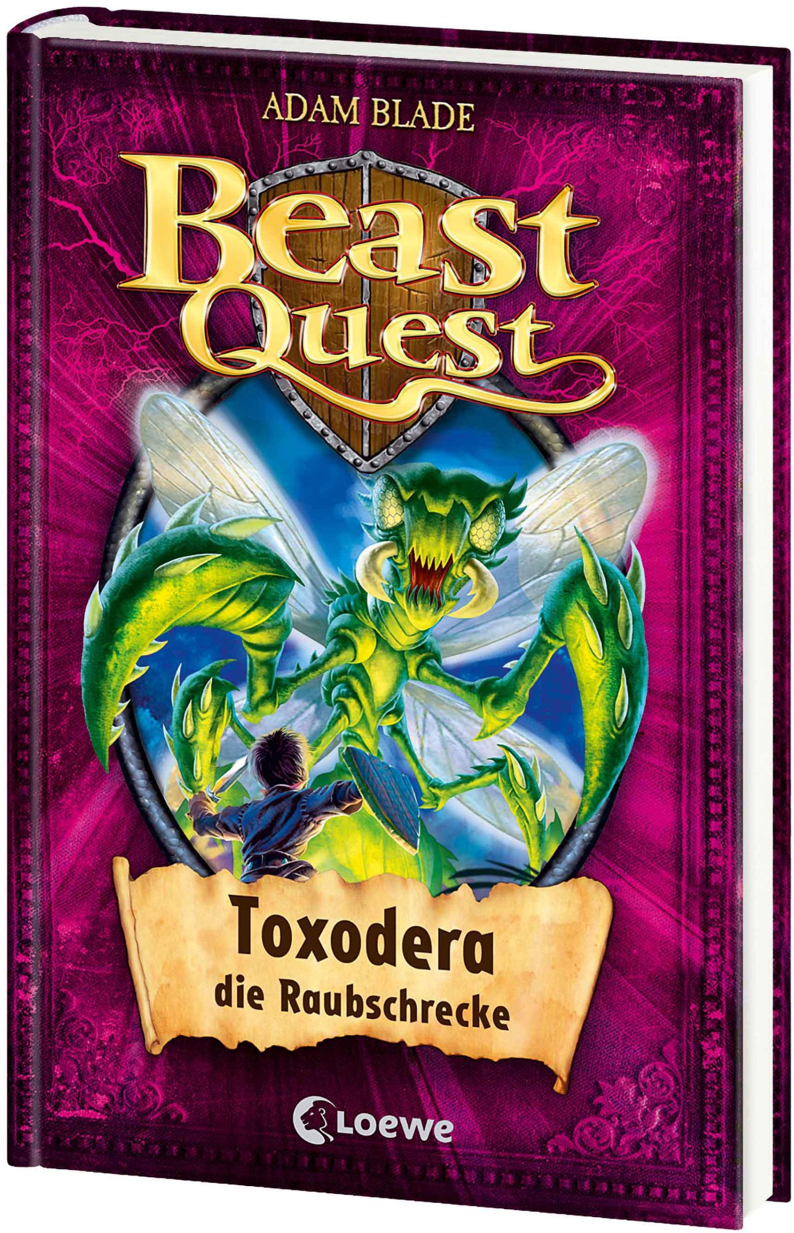 Cover: 9783785576441 | Beast Quest 30. Toxodera, die Raubschrecke | Band 30 | Adam Blade