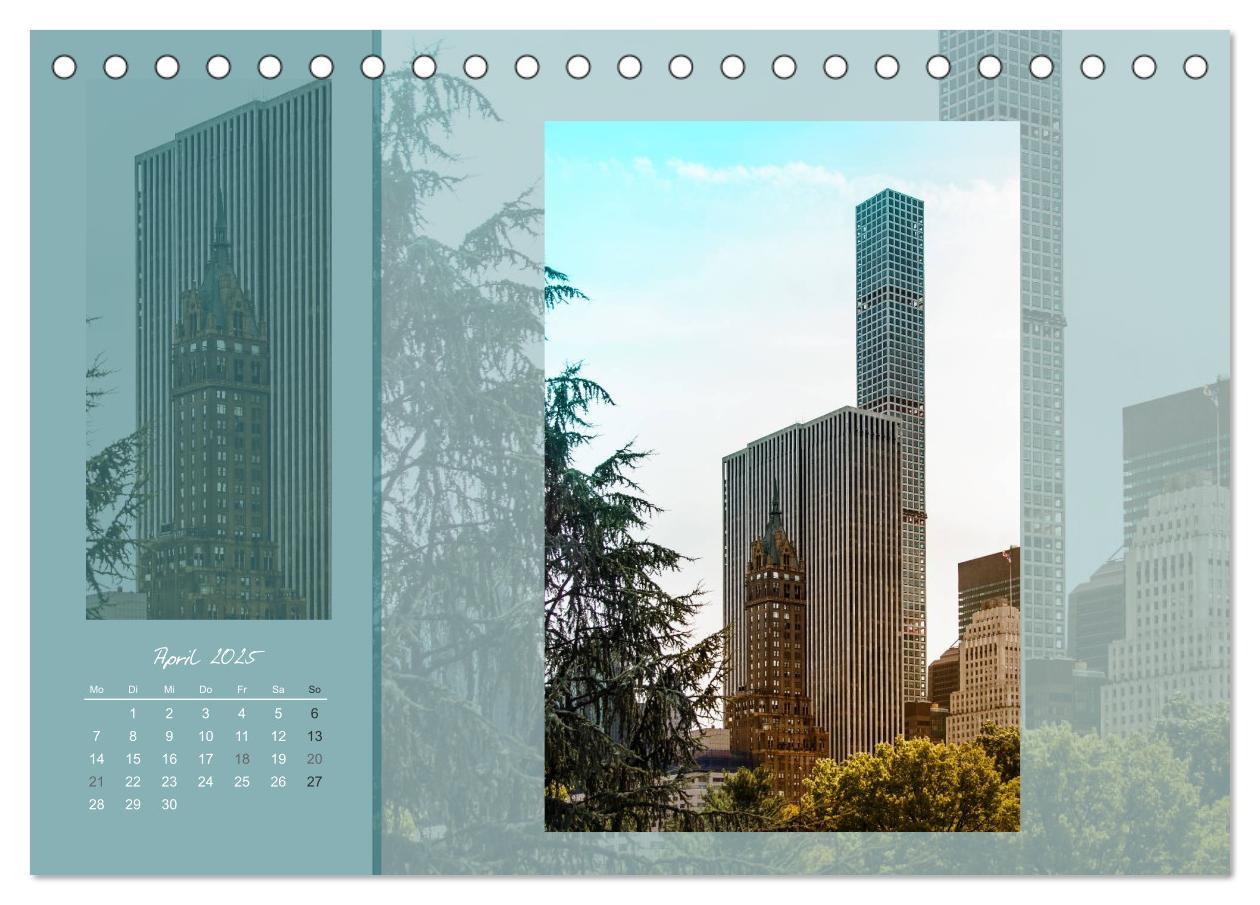 Bild: 9783435171231 | New York - einmal anders (Tischkalender 2025 DIN A5 quer), CALVENDO...