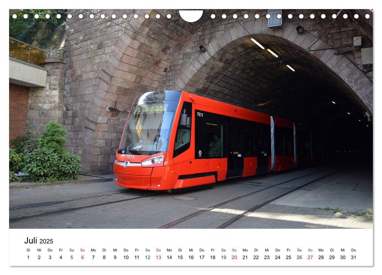 Bild: 9783435464159 | Straßenbahnen in Europa (Wandkalender 2025 DIN A4 quer), CALVENDO...