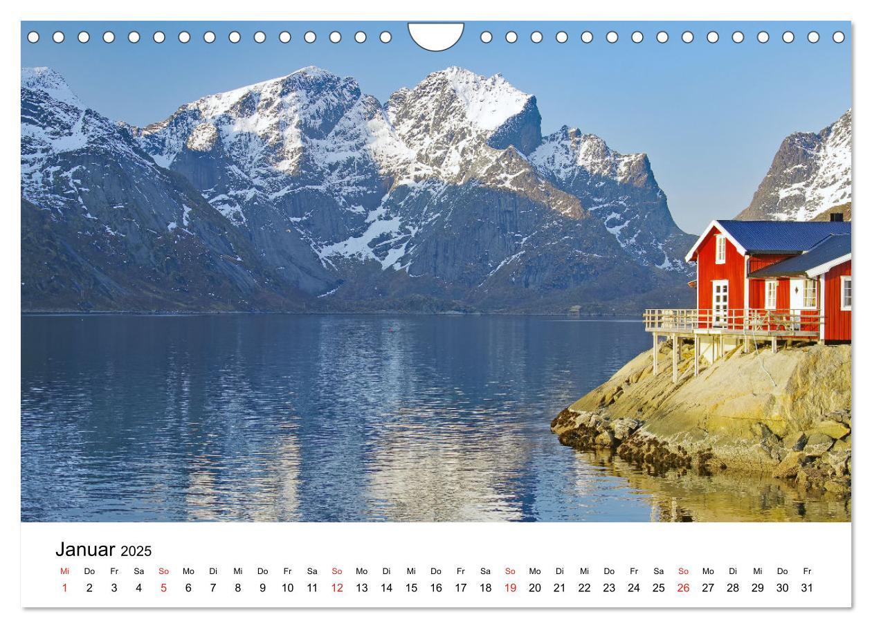 Bild: 9783435656653 | Norwegen 2025 - vom Fjord zum Fjell (Wandkalender 2025 DIN A4...