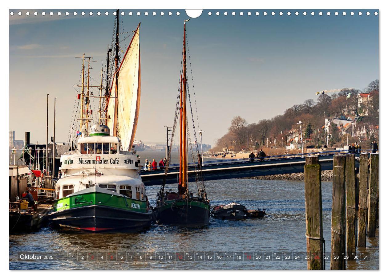 Bild: 9783435293544 | Hamburg Hafen (Wandkalender 2025 DIN A3 quer), CALVENDO Monatskalender