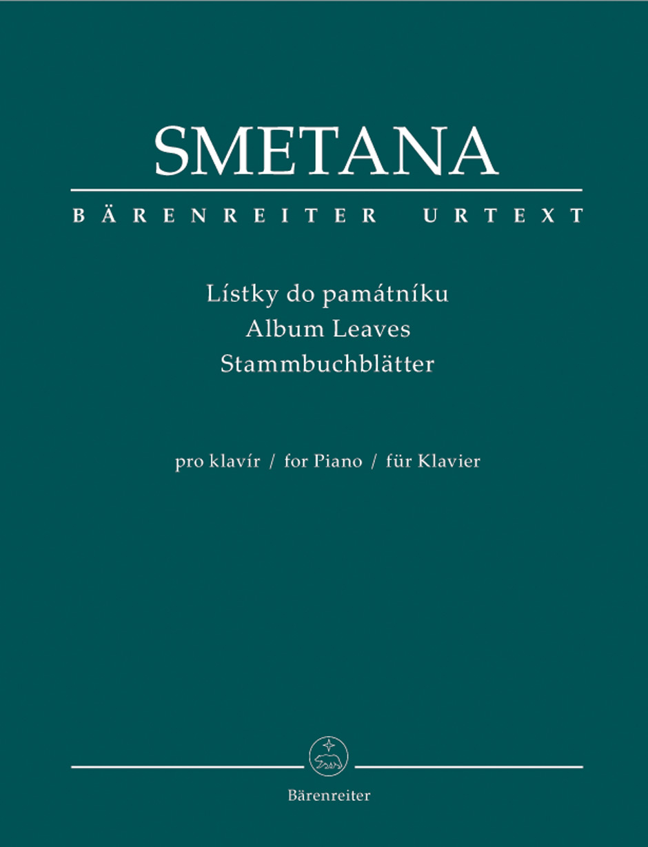 Cover: 9790260104303 | Stammbuchblätter | Bärenreiter Urtext | Bedrich Smetana | Broschüre