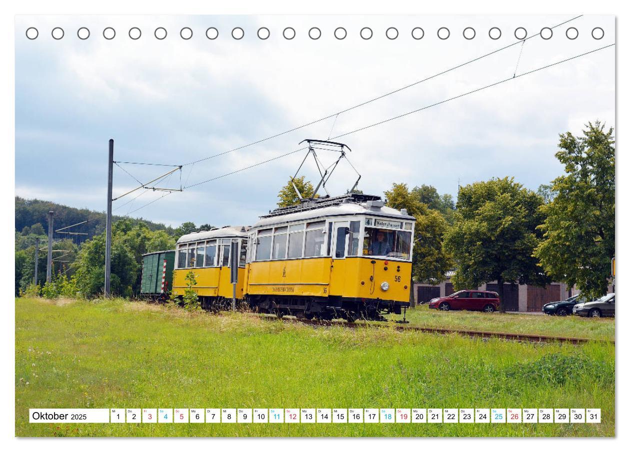 Bild: 9783435256587 | Tram historisch (Tischkalender 2025 DIN A5 quer), CALVENDO...