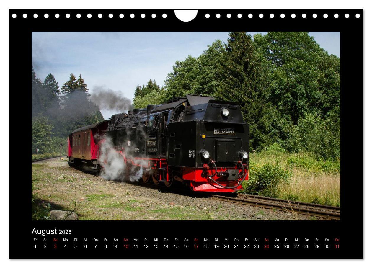 Bild: 9783435674480 | Dampferlebnis im Harz (Wandkalender 2025 DIN A4 quer), CALVENDO...