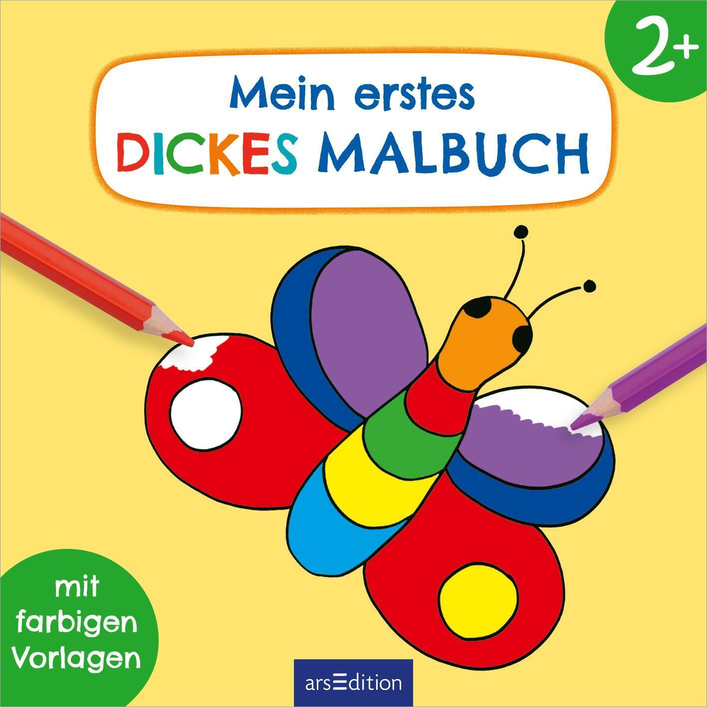 Bild: 9783760783758 | Mein erstes dickes Malbuch | Malbuch mit farbigen Vorlagen ab 2 Jahre