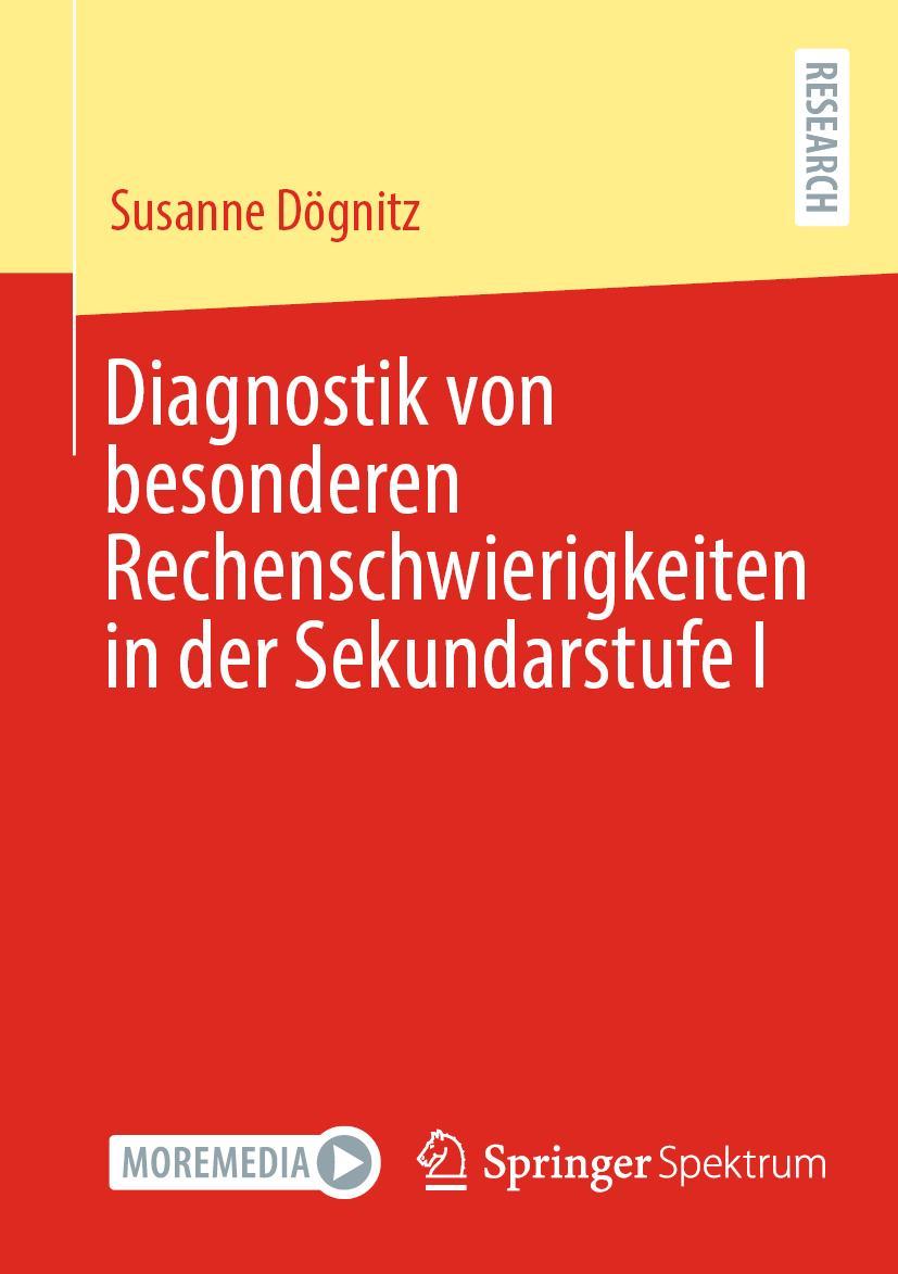 Cover: 9783658400705 | Diagnostik von besonderen Rechenschwierigkeiten in der Sekundarstufe I