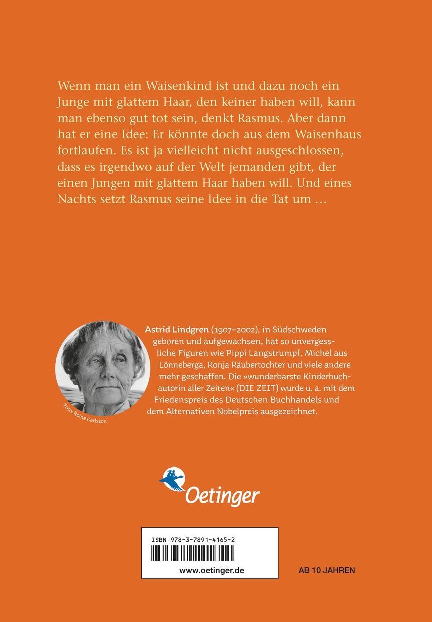 Rückseite: 9783789141652 | Rasmus und der Landstreicher | Astrid Lindgren | Buch | 219 S. | 2008