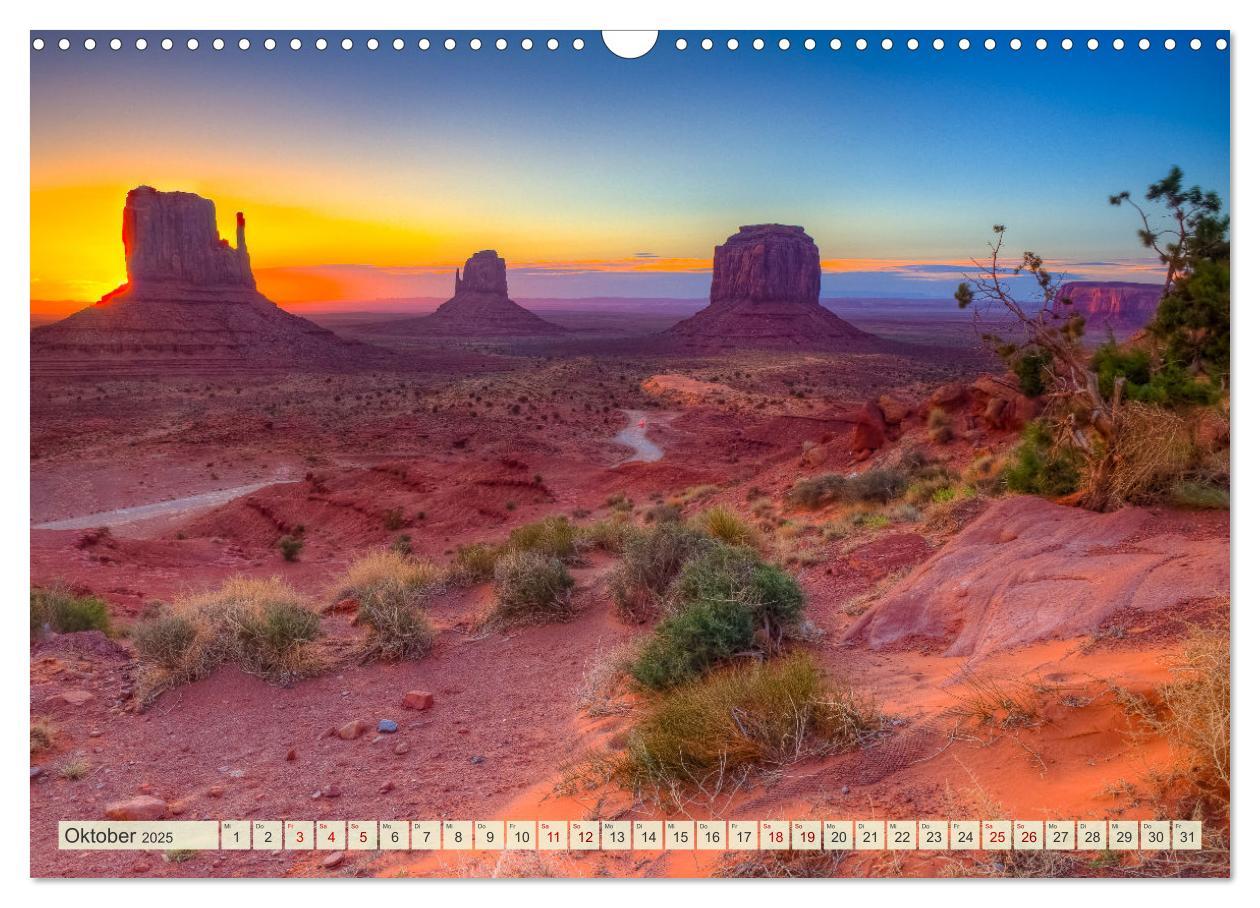 Bild: 9783383796555 | Unterwegs in ARIZONA (Wandkalender 2025 DIN A3 quer), CALVENDO...