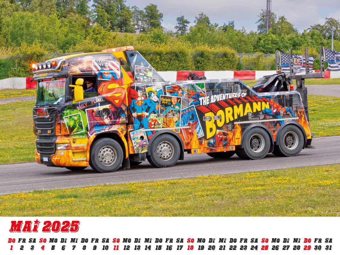 Bild: 9783948794705 | Showtruck Kalender 2025 | Airbrushbemalte Trucks | Frank Pommer | 2025