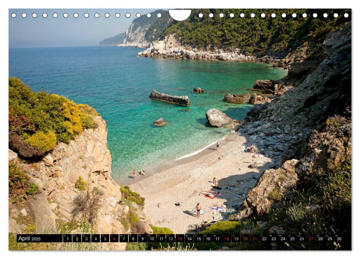 Bild: 9783435741762 | Skiathos + Skopelos (Wandkalender 2025 DIN A4 quer), CALVENDO...