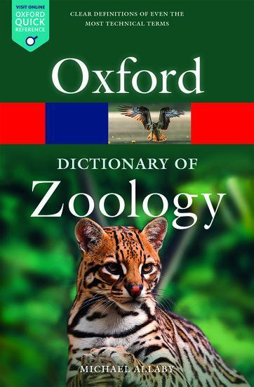 Cover: 9780198845089 | A Dictionary of Zoology | Michael Allaby | Taschenbuch | Englisch