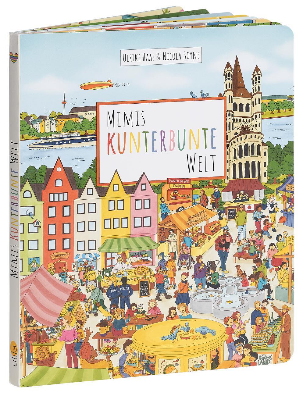 Cover: 9783982301501 | Mimis kunterbunte Welt | Vielfalt im Wimmelbuch | ulila Verlag | Buch