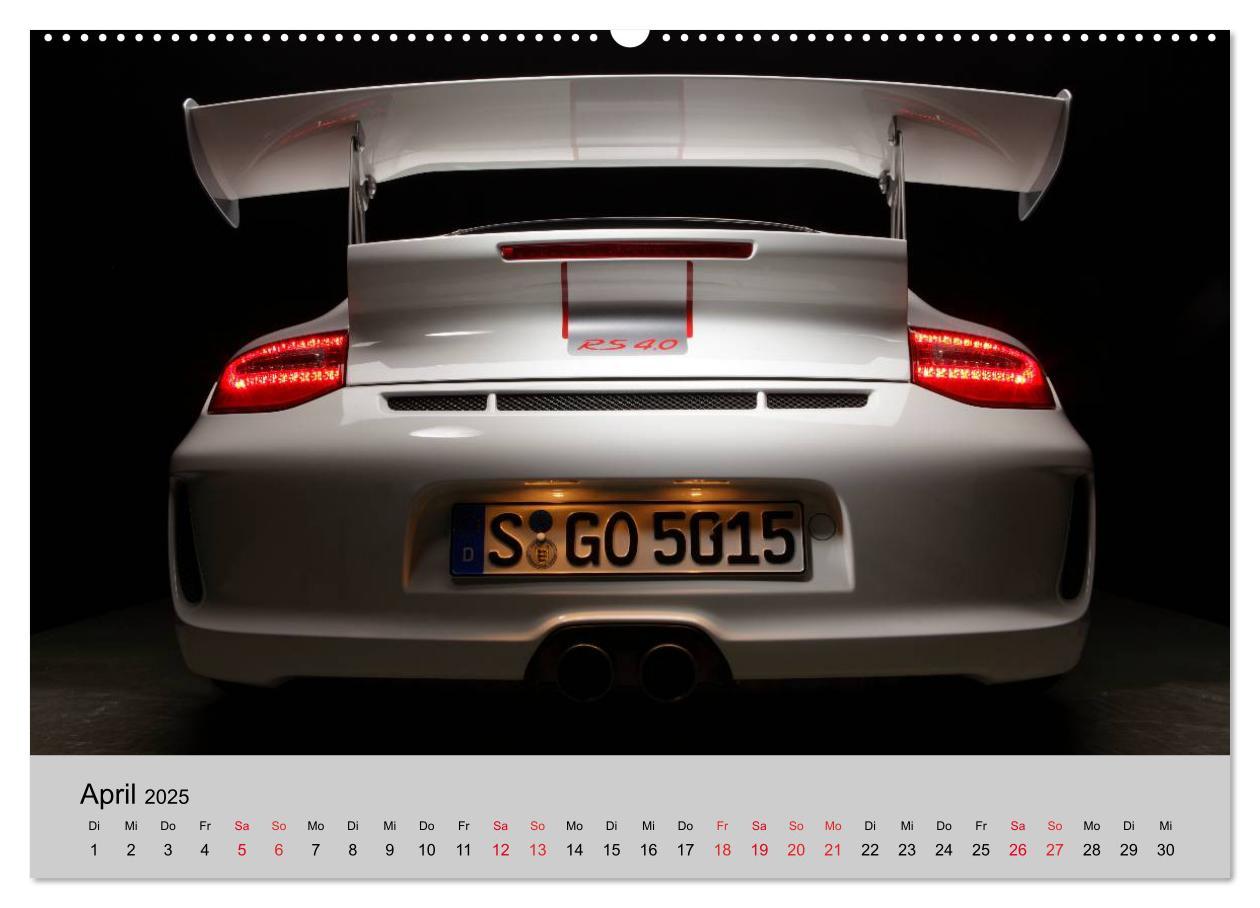 Bild: 9783435706150 | Porsche GT3RS 4,0 (Wandkalender 2025 DIN A2 quer), CALVENDO...