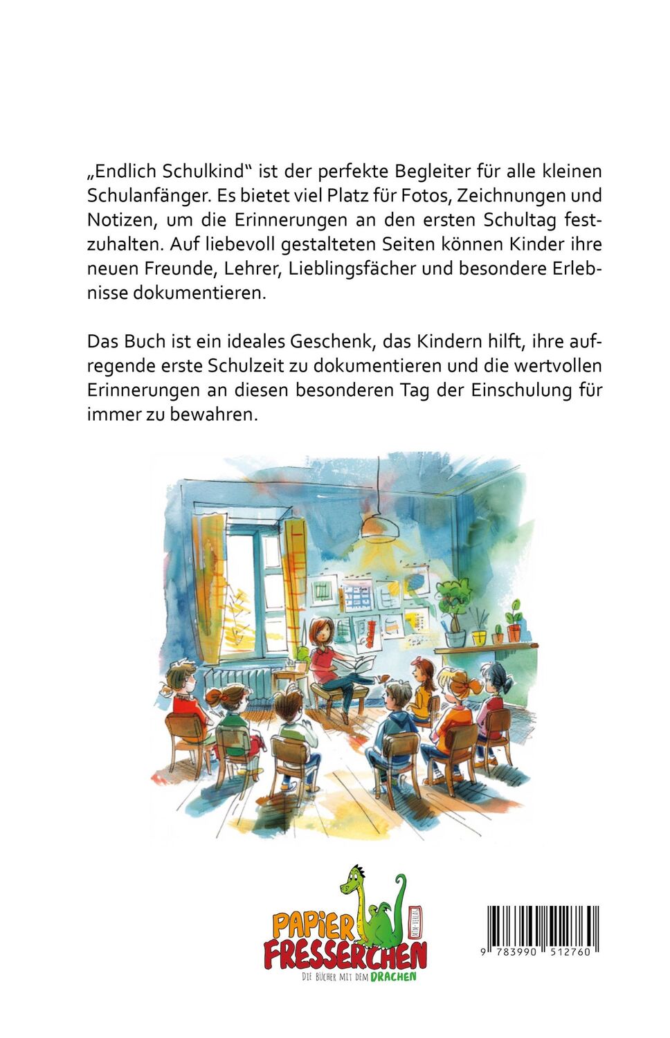 Rückseite: 9783990512760 | Endlich Schulkind! Mein Gäste- und Tagebuch zum Schulstart | Holland