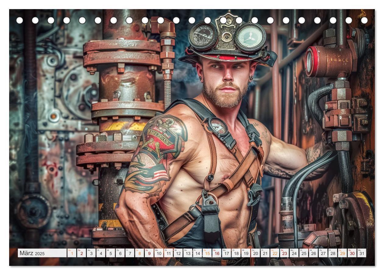 Bild: 9783383788949 | Feuerwehrmänner (Tischkalender 2025 DIN A5 quer), CALVENDO...