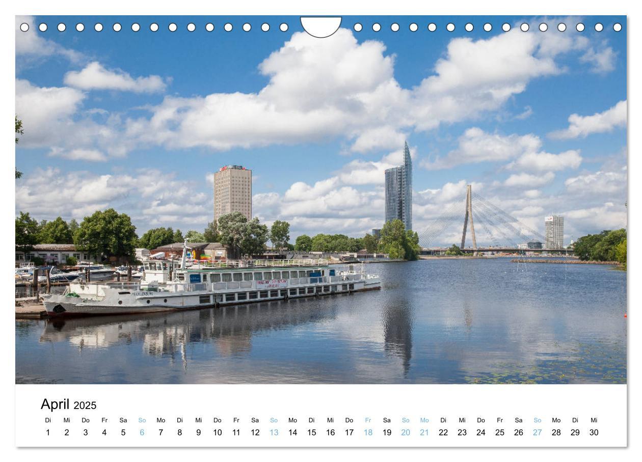 Bild: 9783435378135 | Riga - Metropole des Baltikums (Wandkalender 2025 DIN A4 quer),...