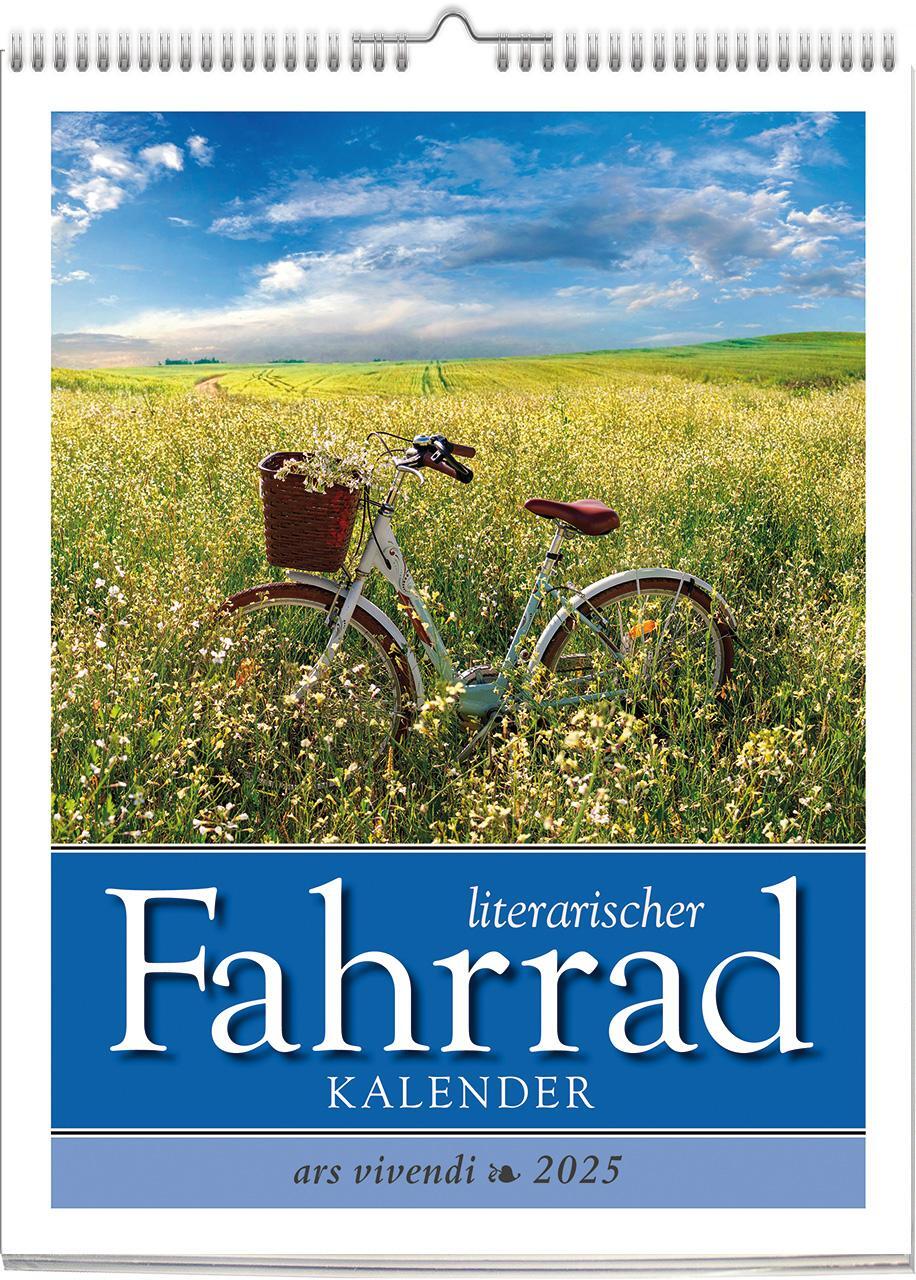 Cover: 9783747205693 | Literarischer Fahrrad - Kalender 2025 | Wochenkalender | Vivendi Ars