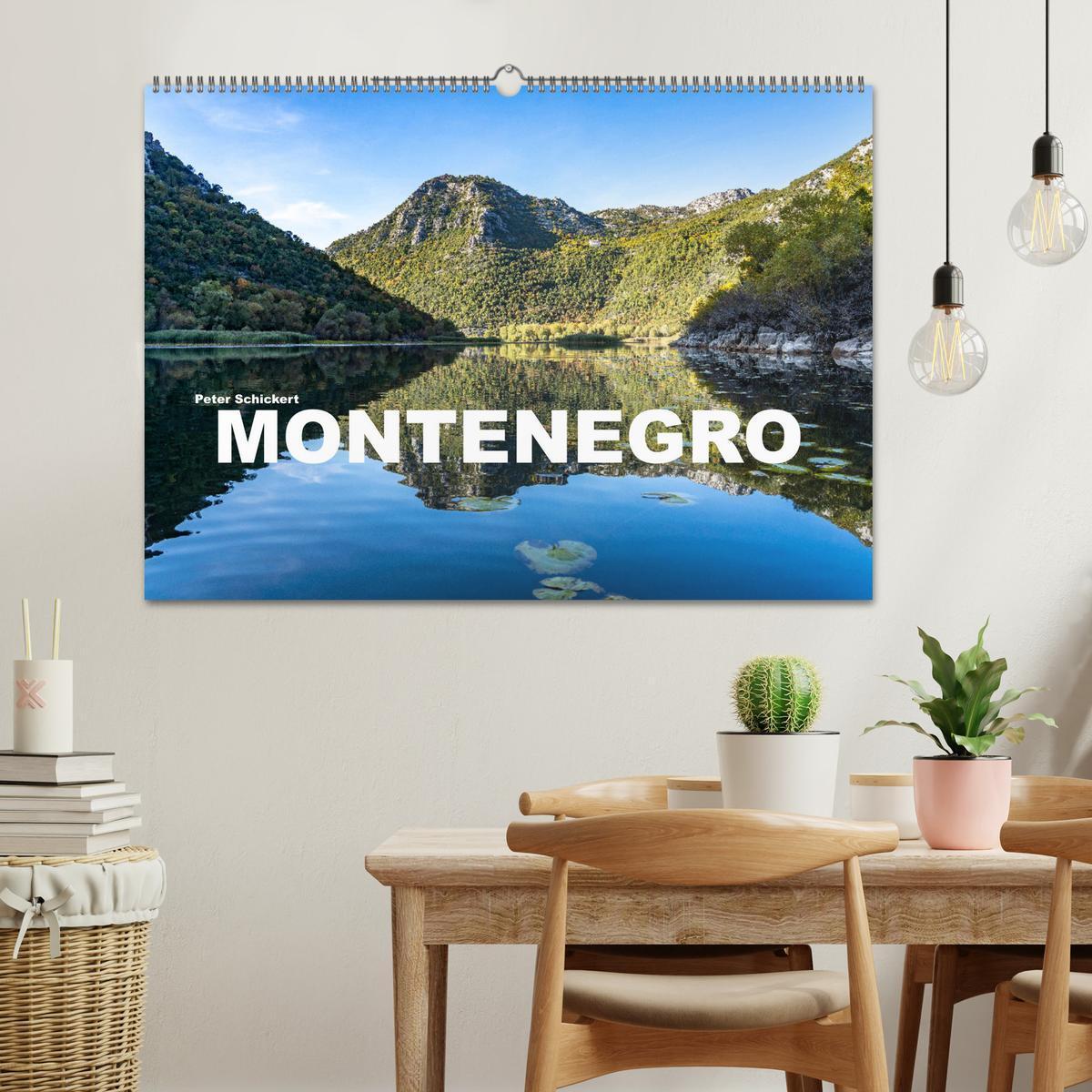 Bild: 9783383997013 | Montenegro (Wandkalender 2025 DIN A2 quer), CALVENDO Monatskalender