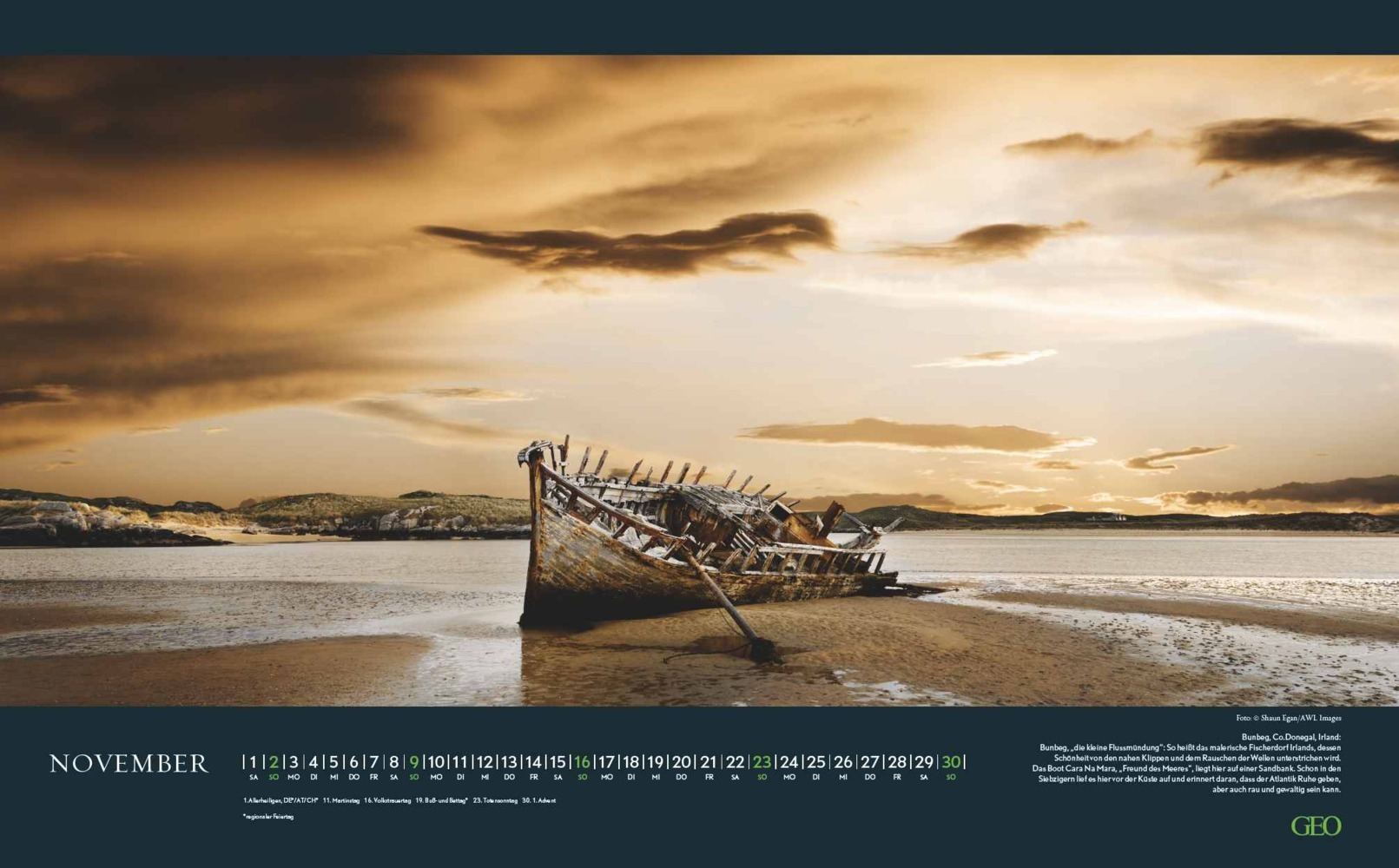 Bild: 4002725988799 | GEO - Meerblick Wandkalender 2025, 58x36cm, Posterkalender mit...