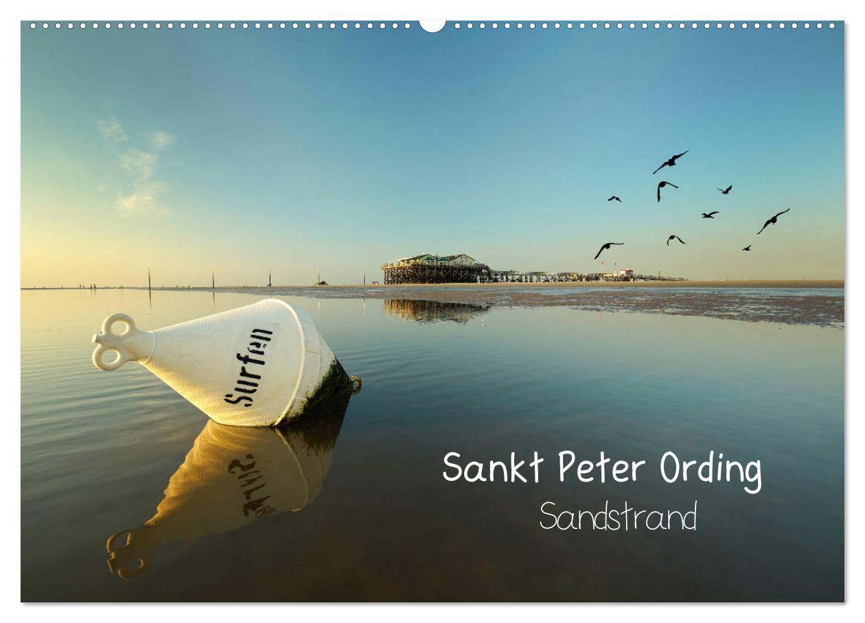 Cover: 9783435218455 | Sankt Peter Ording Sandstrand (Wandkalender 2025 DIN A2 quer),...