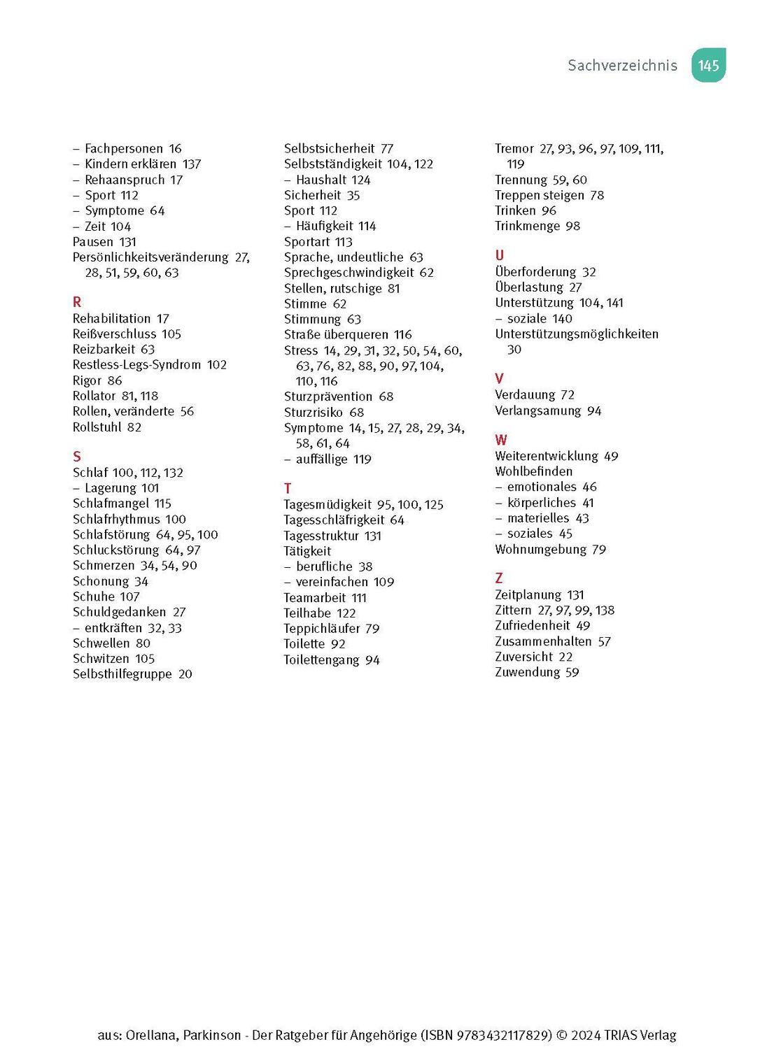 Bild: 9783432117829 | Parkinson. Der Ratgeber für Angehörige | Amy Orellana | Taschenbuch