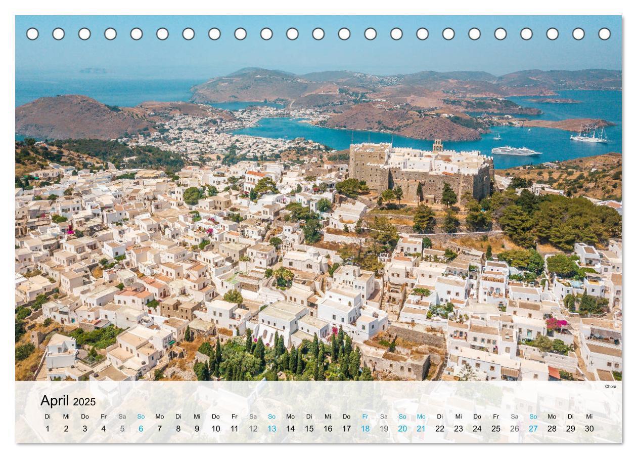 Bild: 9783383996221 | Patmos - Die heilige Insel (Tischkalender 2025 DIN A5 quer),...