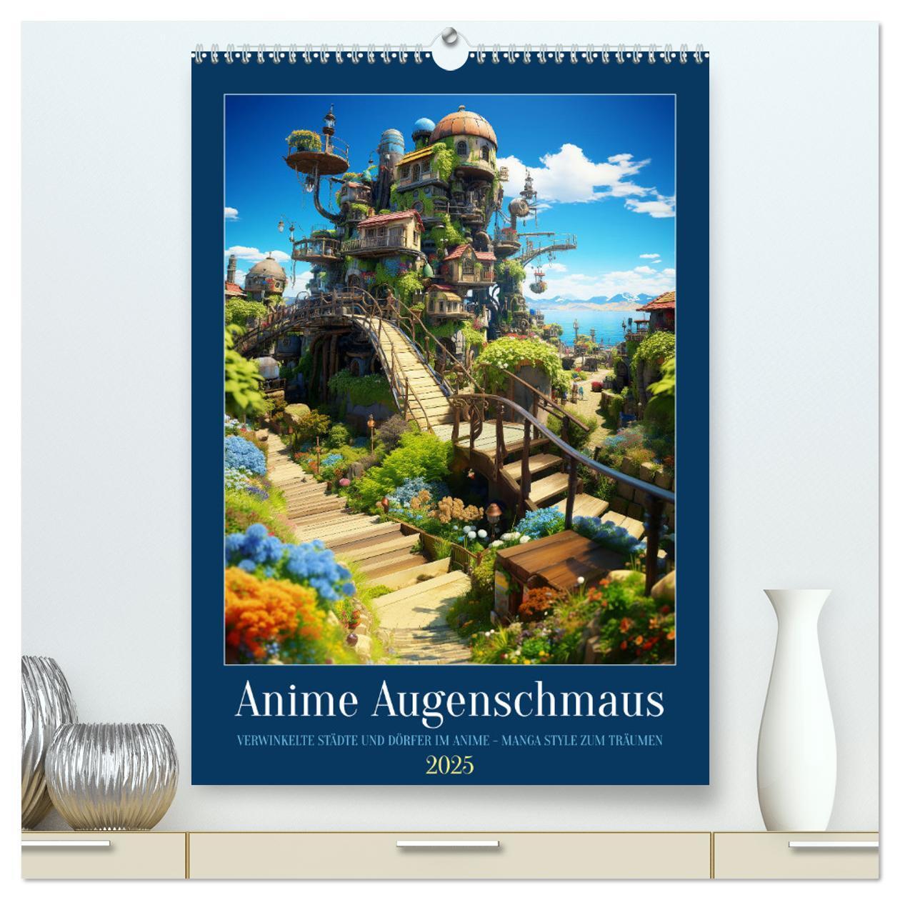 Cover: 9783435860258 | Anime Augenschmaus (hochwertiger Premium Wandkalender 2025 DIN A2...